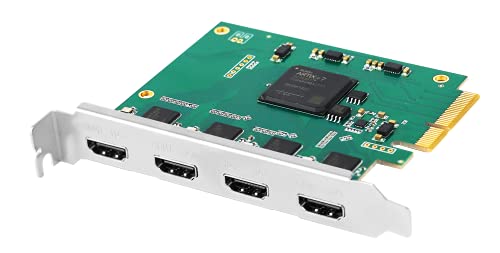 Zowietek 4-Kanal-HDMI-Videoaufnahmekarte YUV422 1080P für Mehrkanal-Live-Streaming-Unterstützung Windows Cover