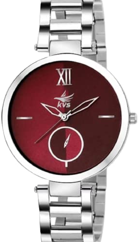 See full amazon price history chart for Kvs Analog Silver Womens Watch-Maroon-Dial |RGT WMN028| Kvs Analog Silver Womens Watch-Maroon-Dial |RGT WMN028| (B09Q55PYCN) Amazon Price History, Amazon Price Tracker