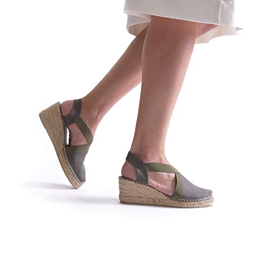 Image of Toni Pons - TER - Medium wedge vegan espadrilles