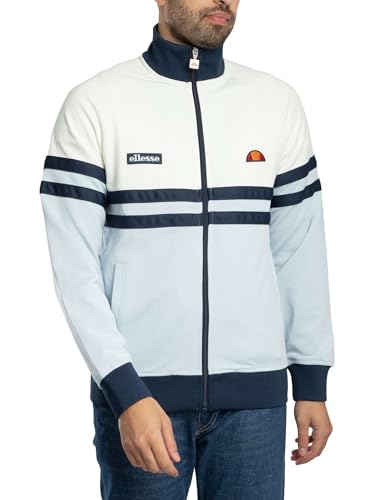 Veste Rimini Ellesse Homme écru et bleu ciel en taille XL