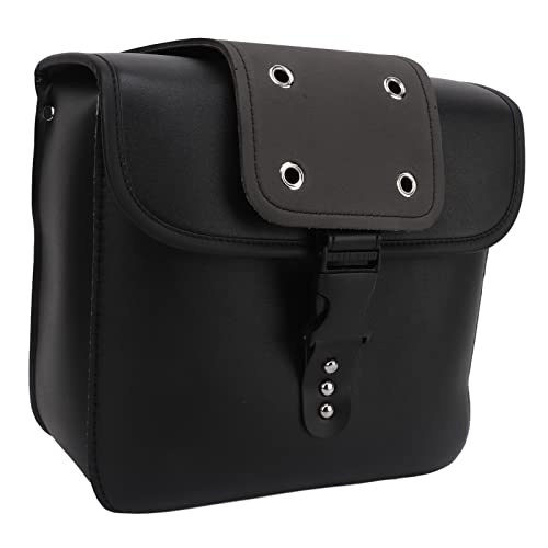 Sac de queue de moto en cuir PU Dioche pour ranger les outils de route