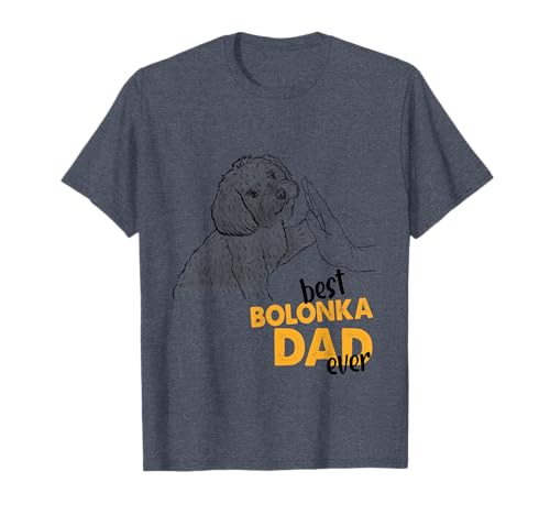Bester Bolonka-Vater aller Zeiten Bolonka Papa Bolonka Zwetna Papa T-Shirt