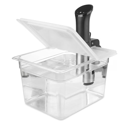 EVERIE Sous Vide Container 12 Quart EVC-12 with Collapsible ...