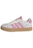 adidas Unisex-Kids VL Court 3.0, Off White/St Tropic Bloom/Ice Blue, 4