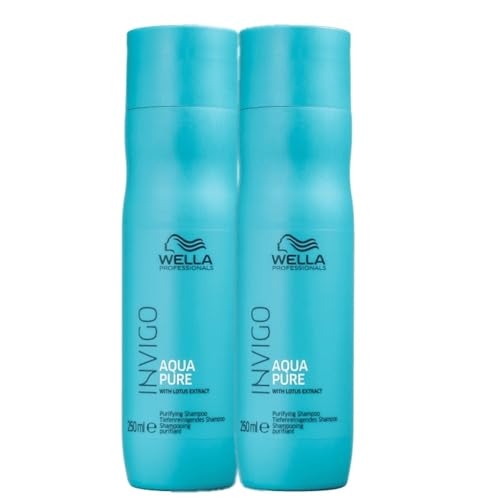 Kit Wella Professionals Invigo Balance Aqua Pure - Shampoo Antirresiduos 250ml (2 Unidades...