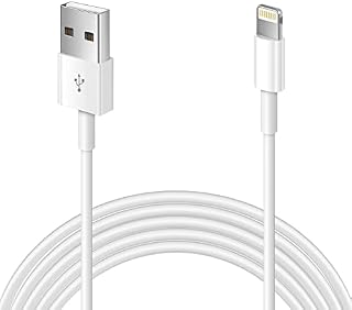 1 Pack Apple MFi Certified iPhone Charger Cable 1m, Apple Lightning to USB Cable Cord 1 metres Fast Charging Apple Phone Long Cables for iPhone13/12/12 mini/ 11/11Pro/Max/X/XS/XR/XS Max/8/7/6/iPad