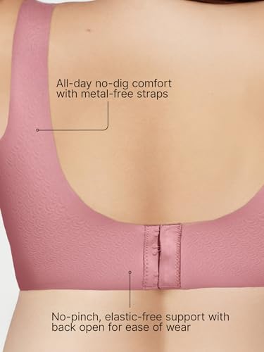 Image of Enamor Innovations Invisi Minimizer, Ultra Smooth, Bonded, M-Frame, Women's T-Shirt Bra - Seamless, No-Pinch, No-Dig, Padded, Wirefree, Full Coverage - IO03 (Available in Plus Sizes)