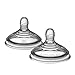 Tommee Tippee Advanced Anti-Colic Baby Bottle Feeding Nipple Replacement, Slow Flow, 0+ Months, 2 Count