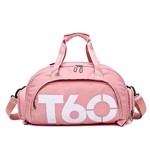 Bolsa Mala T60 Academia Bagagem Viagem de bordo bolso impermeável estilosa e com compartimento separ