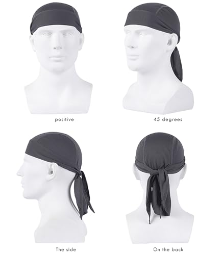 Image of Sweat Wicking Doo Rag - Breathable Cooling Liner for Men and Women