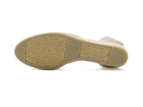 Image of Castaner | Espadrille with Wedge Carina Made in Canvas 7 cm | Woman