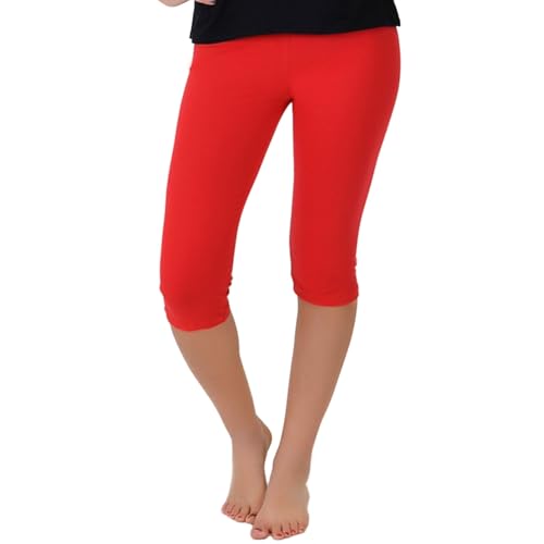 Image of STRETCH IS COMFORT Women's Ultra Buttery Smooth Cotton Leggings, Knee Length Leggings or Shorts | Small to 5X