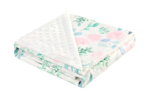 Image of Baby Mink Blanket (Pink and Green)