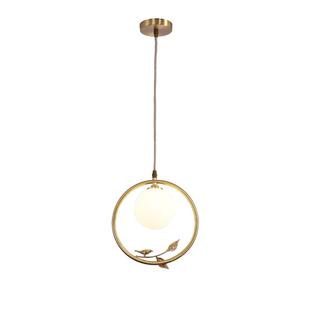 Lampe suspendue scandinave pour éviter l'encombrement des tables de chevet