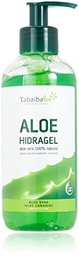 TABAIBA Hidragel Aloe Vera, Gel Hidratante Con Aloe Vera, 300 Ml X Es, 2 Unidad