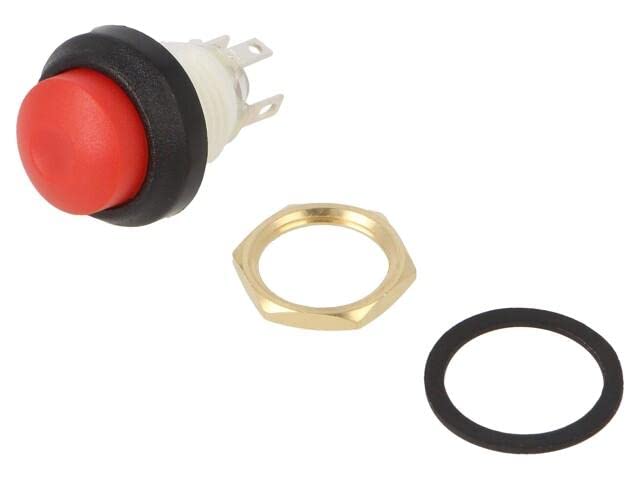 Bouton-poussoir WSA48-1-RB-N-HRD-B pour stopper les faux contacts SPDT