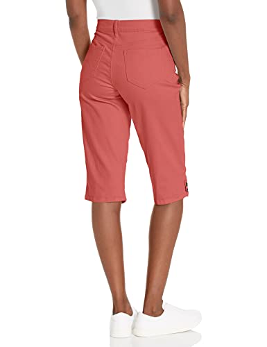 Short Kala Gloria Vanderbilt persimmon ourlet boutonné - 4