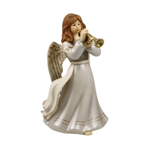 Engelfigur Andächtige Trompetenspielerin - Gloria Weihnachten Engelfigur Andächtige Trompetenspielerin - Gloria Weihnachten