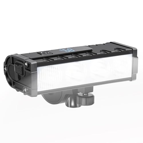 Lampe brillante de 4000 lumens pour éclairages de vélo et randonnée longue distance
