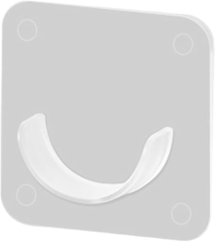 Adhesive Shower Curtain Rod Holder Arc-shaped Groove Wall Mounted Shower Rod Retainer Thickened Plastic Strong Load Bearing Stick On Shower Bar