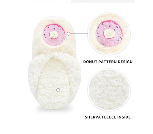 Image of Keyela Women Cozy Warm Slipper Socks, Non Slip Gripper Indoor House Socks | Soft warm cozy fabric, gripper anti-slip bottom for bedroom, lounge and all indoor daily use