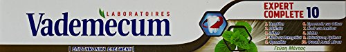Dentifrice Vademecum Expert Complet 10 Menthe Poivrée 75 ml