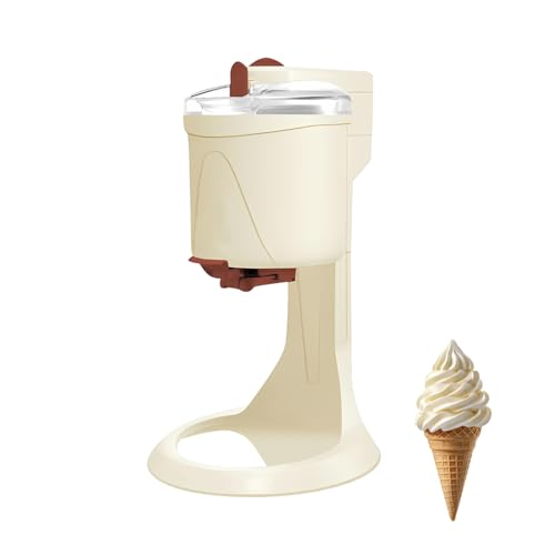 Máquina De Helado Casera Y Máquina De Soft Ice Cream Automática, Mini Tamaño, Recipiente Precongelado De 1 Litro, Postres Helados Saludables