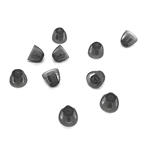 Smokey Hearing Aid Open Domes Ear Tips For Resound Sure Fit Style Ric Rite And Open Fit Bte Hearing Amplifier With Cleaning Tools Brush Cleaner And Carry Case (Smokey, Small) #TOP1