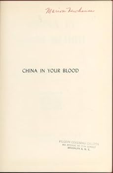 Hardcover China in your blood Book