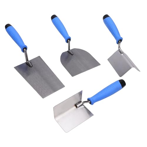 Ensemble de truelle d'angle en acier inoxydable durable avec housse