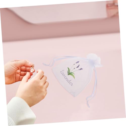 20 Bolsitas de Lavanda con Cordon para Organza miniatura 4