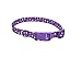 Pet Attire Styles Special Paws Print Adjustable Dog Collar Size from 18 to 28 Inches with a Width of 1 in.
