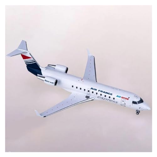 Modelo de avión Air CRJ100ER F-GRJB escala 1:200 para decorar despachos y oficinas 4