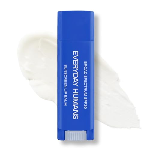 Everyday Humans SPF30 Sunscreen Lip Balm Sun Glide, UVA/UVB Protection, Hydrating, Smooth Dry Lips | Untinted, Mint Flavor