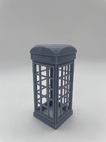 Greenhills Scalextric Carrera Slot Car 1:32 Scale Un-Painted UK Telephone Box - NEW - MACC934##x