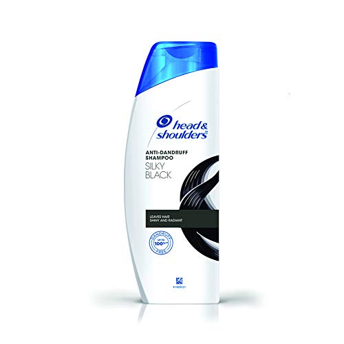 Head & Shoulders , Anti Dandruff Shampoo, Silky Black, 340 ml