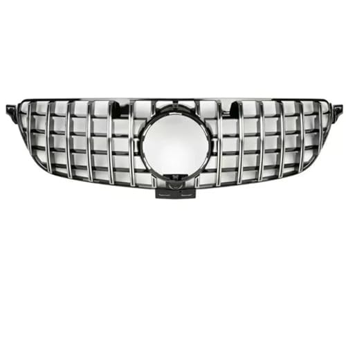 Rejilla de entrada parachoques delantero plateada para Clase GLE W166 2015-2019