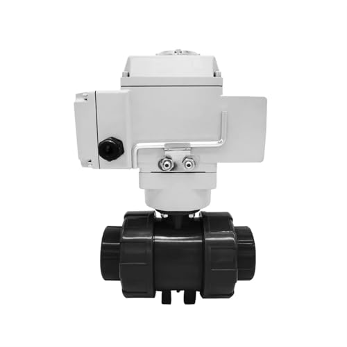 Vanne pneumatique UPVC DN50 anticorrosion pour automatiser vos circuits d'eau et de gaz