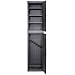 SecureIt Gun Storage Agile Ultralight Gun Safe: Model 40 - Holds 6 Rifles and uses CradleGrid Tech, Stack on Agile units, Heavy Duty Guns Safe with Keypad Control Safely Stores Guns, Easy Assembly
