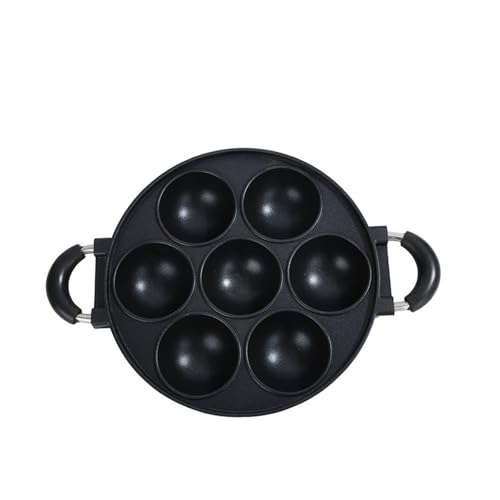 Moule à biscuits en fonte à 7 trous pour gâteaux faits maison durables