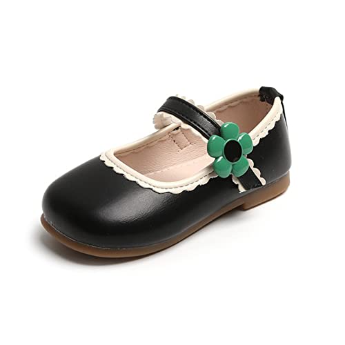 Kids Fuzzy Boots Children Casual Shoes Girl Dress Shoes Flat Sole Light and Comfortable Solid Color Flower Hook4