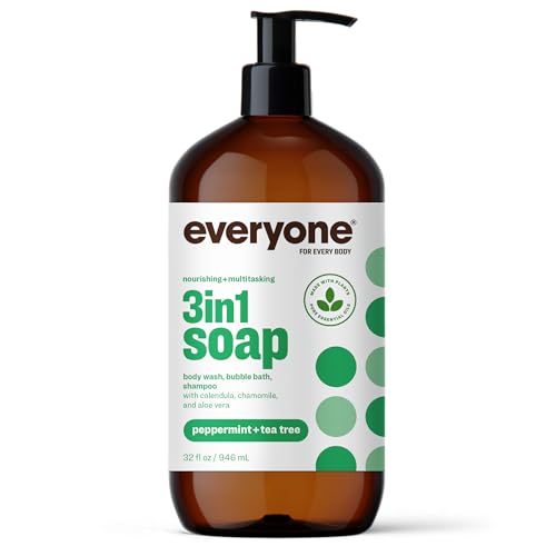 Everyone 3-in-1 Tea Tree Peppermint Soap, 32 FZ