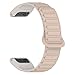Produktbild CHPGKGVNVT 20mm 22mm 26mm Quick Fit Magnetband for Garmin Fenix 8 7X 7 7Pro 7S 6X 6 6S 5X 5S Plus Enduro 2 Forerunner 955 Silikonband Uhrenreparatur(MilkTea Stone white,20mm)