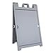 The Signicade Deluxe A-Frame Sign Stand in Gray
