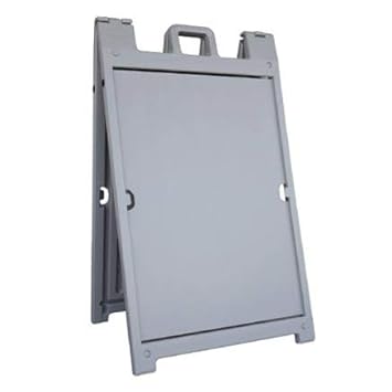 Signicade Deluxe Portable Sign Stand in Gray