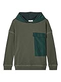 steiff hoodie 128 Hoodie NAME IT Jungen NKMLEBAGA LS SWE WH UNB Hoodie, Thyme, 122-128