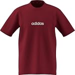 adidas – adidas Men's Essentials LINEAR Single Jersey Tee, Active Mar