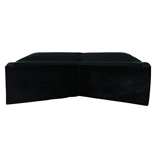 Extreme Max 3006.7745 Boattector Vinyl 90° Dock Corner Bumper - Black #TOP2