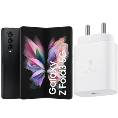 Image of 25w High-Speed Charging Adapter & Cable Complete Charging Solution Compatible with Samsng Galaxy A23 M12 A32 Z Flip 3 A14 S21 FE & More White*