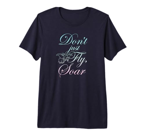 T-shirt Premium Disney Dumbo de qualité supérieure au toucher soyeux